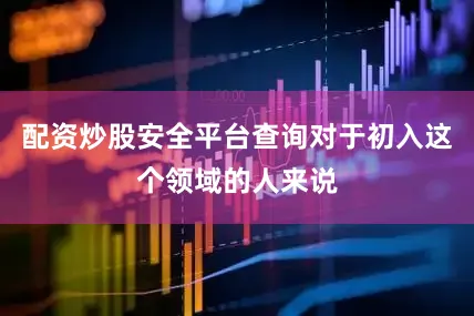 配资炒股安全平台查询对于初入这个领域的人来说