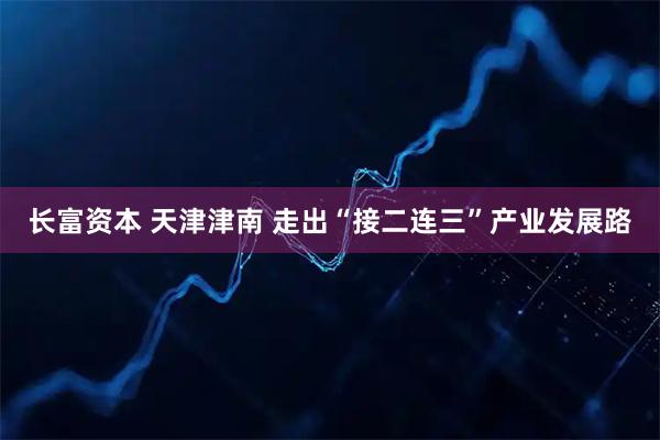 长富资本 天津津南 走出“接二连三”产业发展路