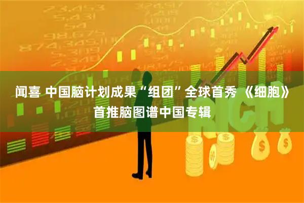 闻喜 中国脑计划成果“组团”全球首秀 《细胞》首推脑图谱中国专辑